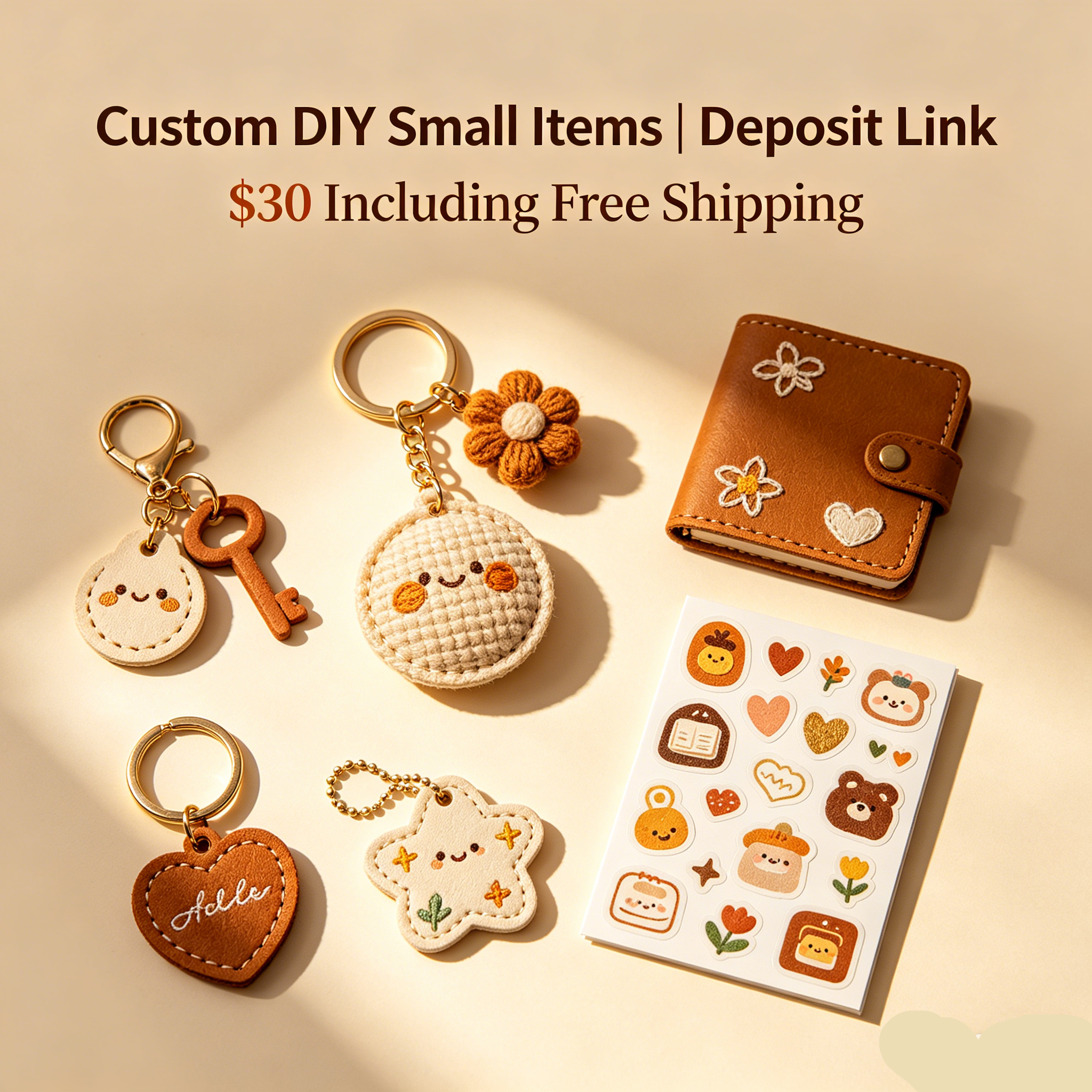 Custom DIY Small Items | Deposit Link $30 Including Free Shipping